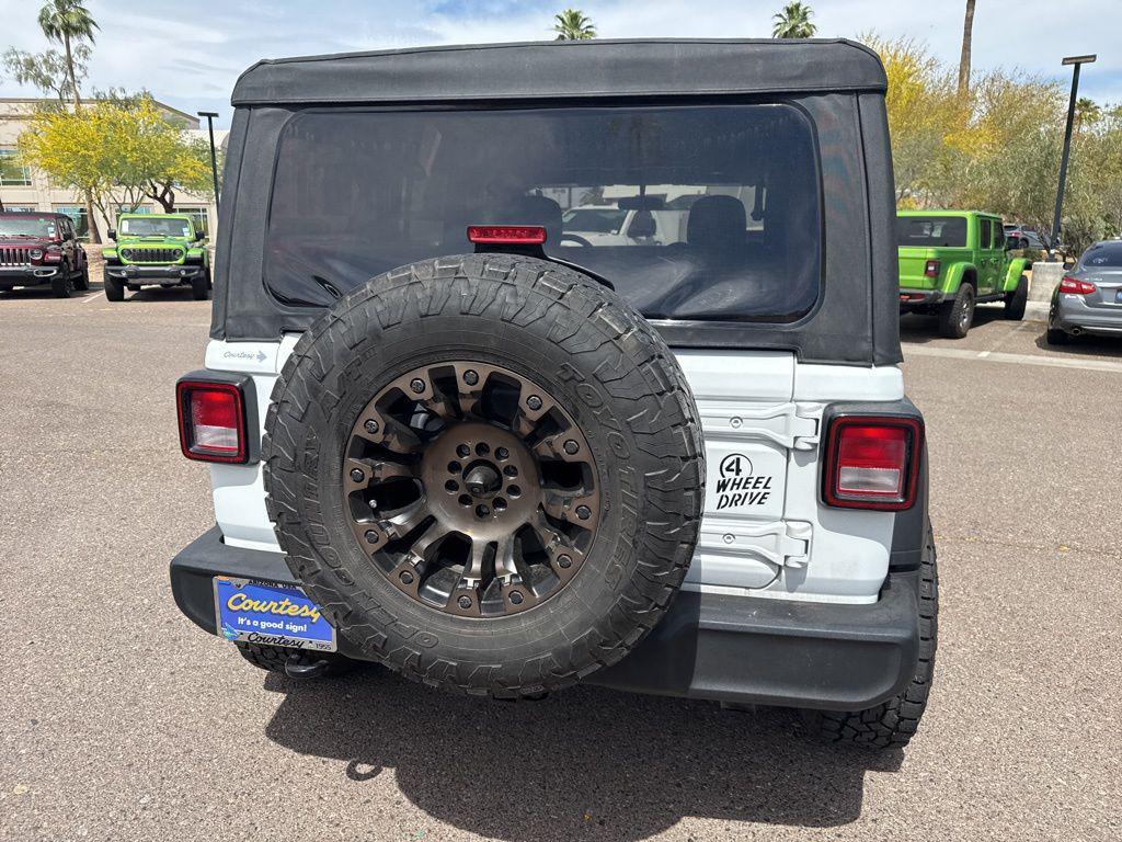 used 2022 Jeep Wrangler car, priced at $29,199