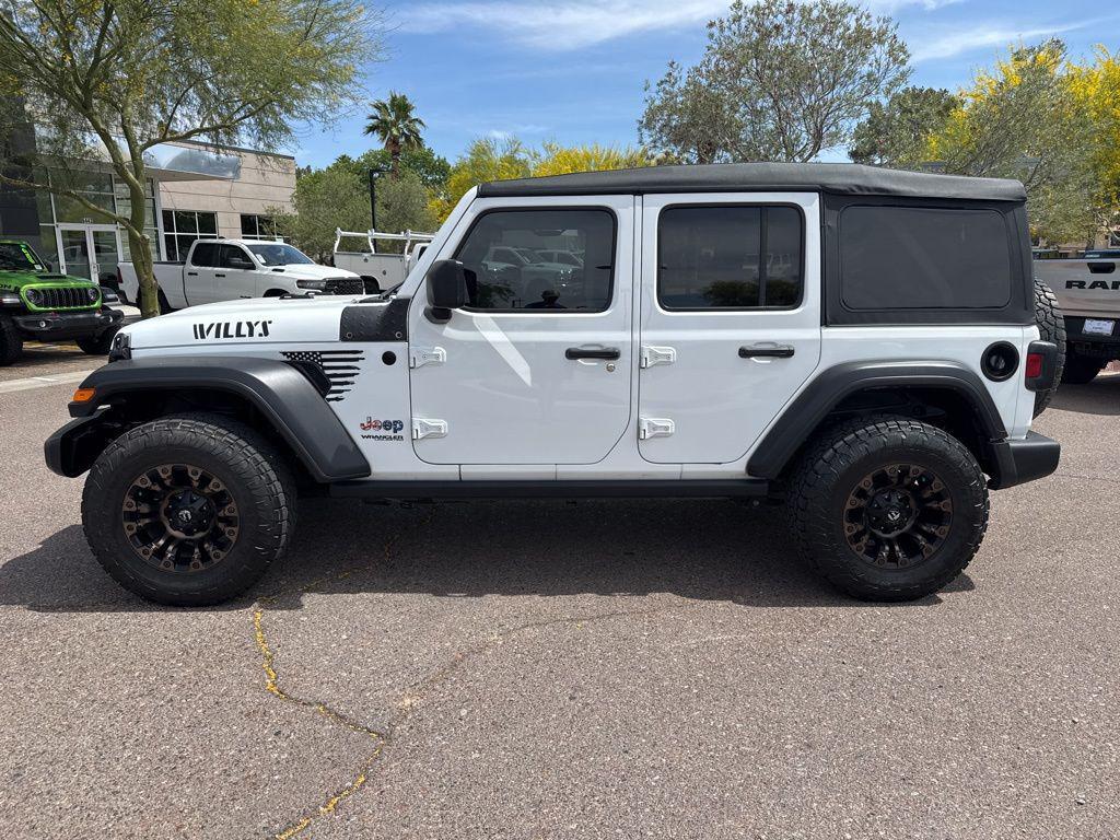 used 2022 Jeep Wrangler car, priced at $29,199