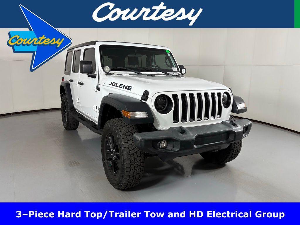 used 2018 Jeep Wrangler Unlimited car, priced at $12,900