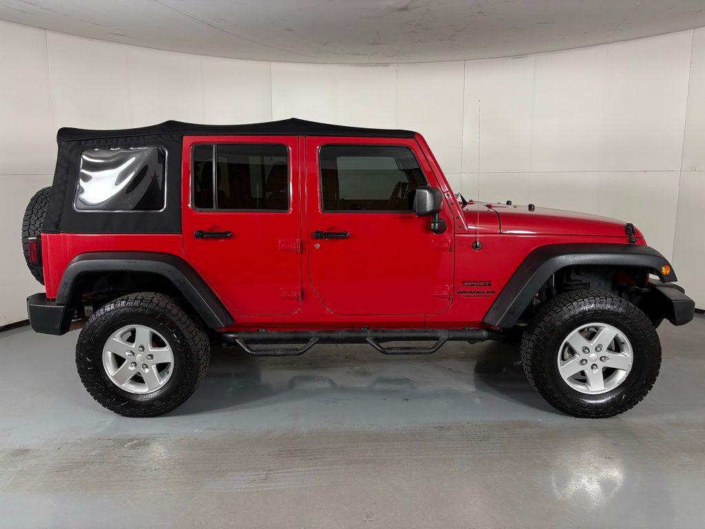 used 2014 Jeep Wrangler Unlimited car, priced at $10,900
