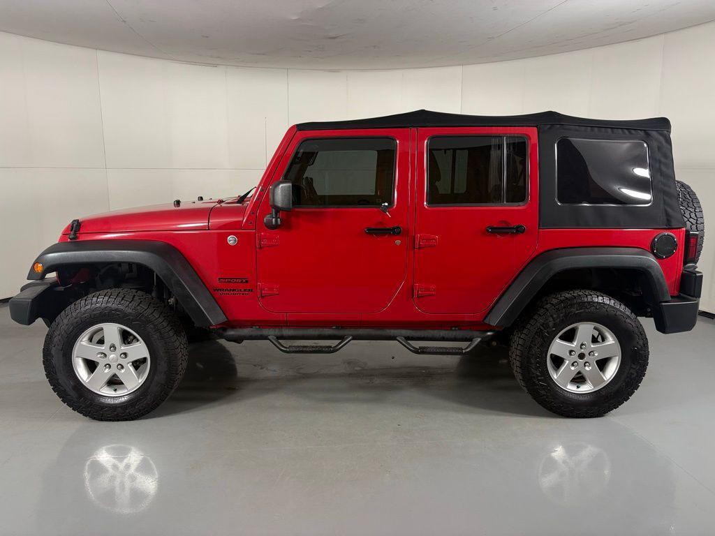 used 2014 Jeep Wrangler Unlimited car, priced at $10,900