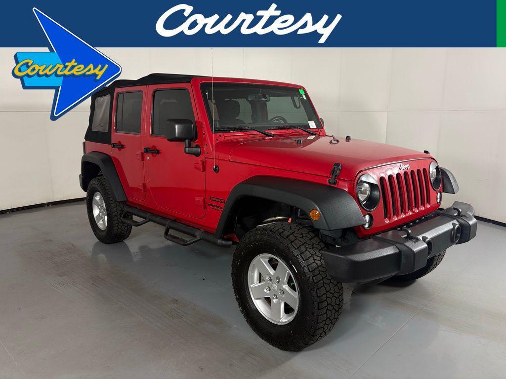 used 2014 Jeep Wrangler Unlimited car, priced at $12,900