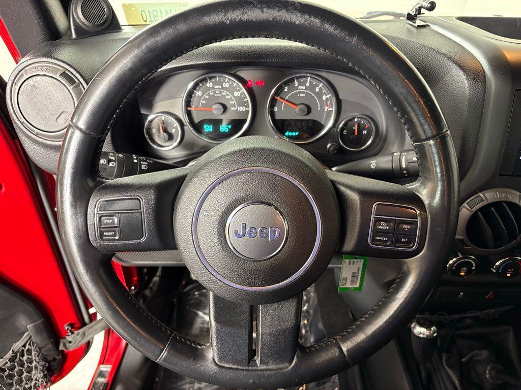 used 2014 Jeep Wrangler Unlimited car, priced at $10,900