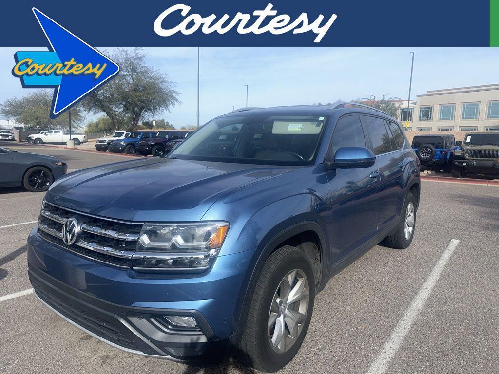 used 2019 Volkswagen Atlas car, priced at $16,000