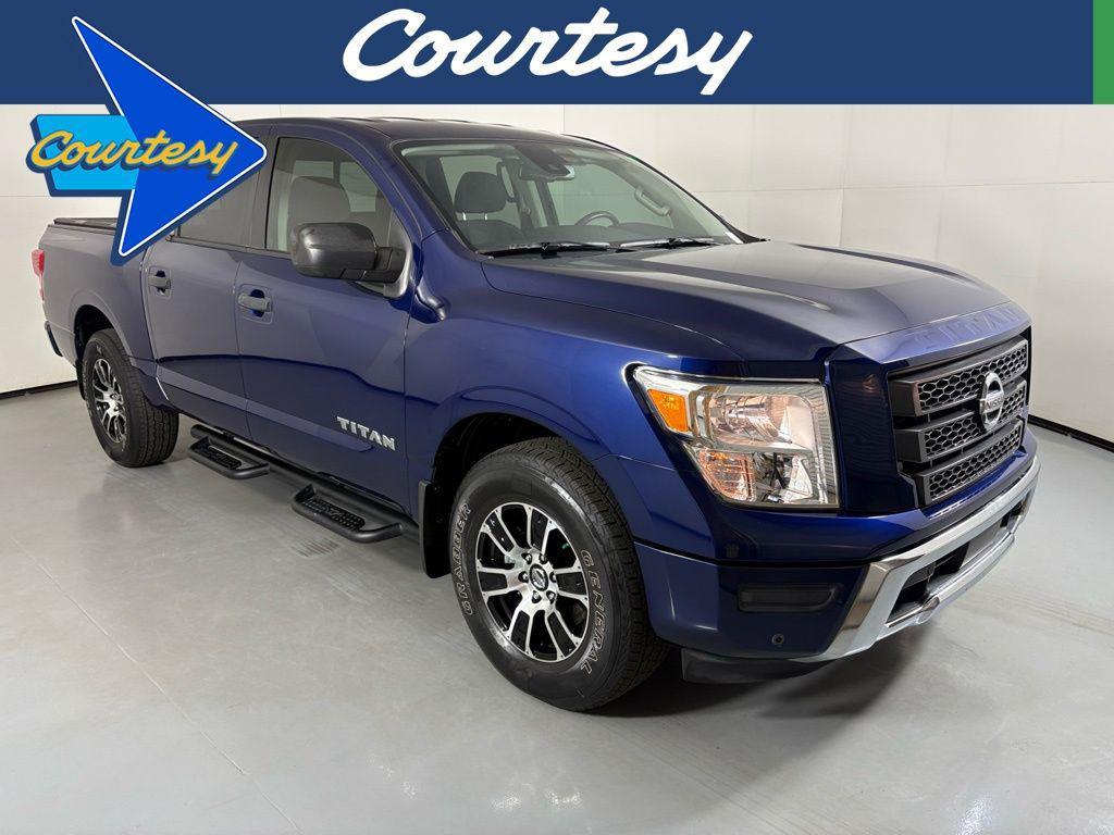 used 2022 Nissan Titan car, priced at $30,600