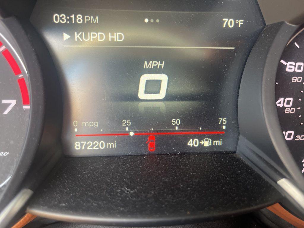 used 2018 Alfa Romeo Giulia car, priced at $15,000