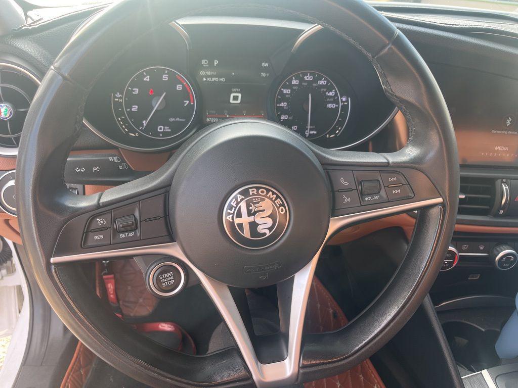 used 2018 Alfa Romeo Giulia car, priced at $15,000