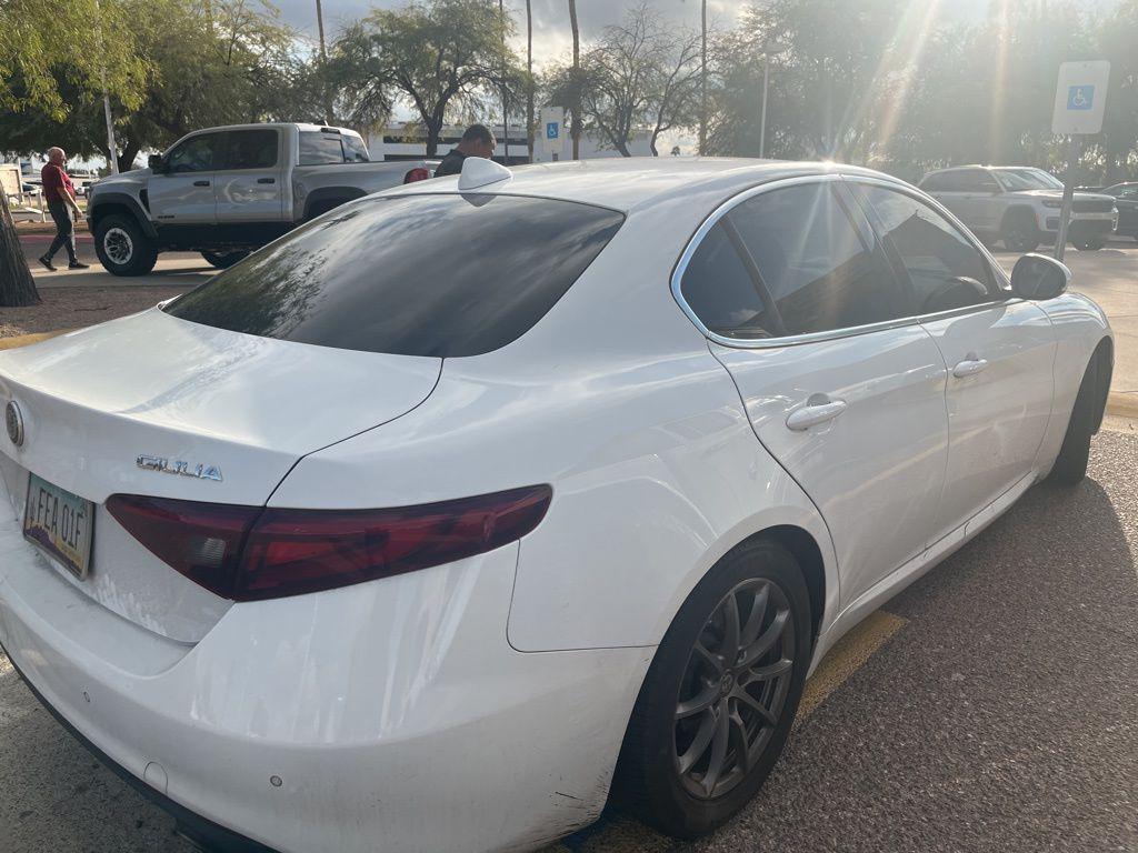 used 2018 Alfa Romeo Giulia car, priced at $15,000
