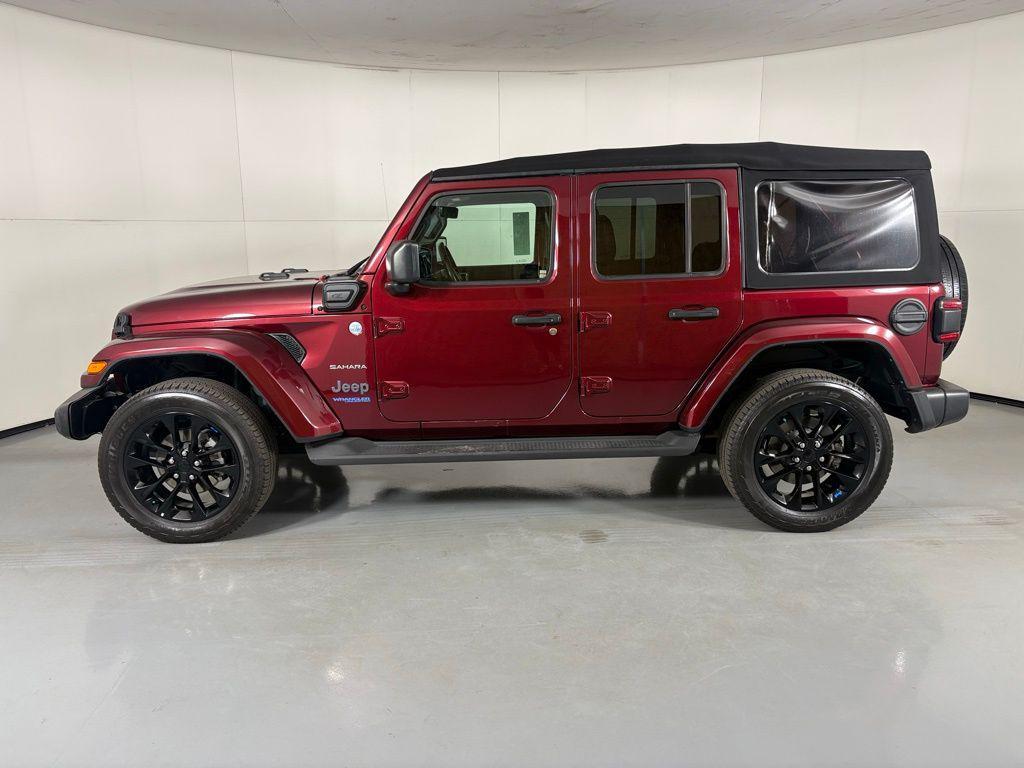 used 2022 Jeep Wrangler Unlimited 4xe car, priced at $23,600