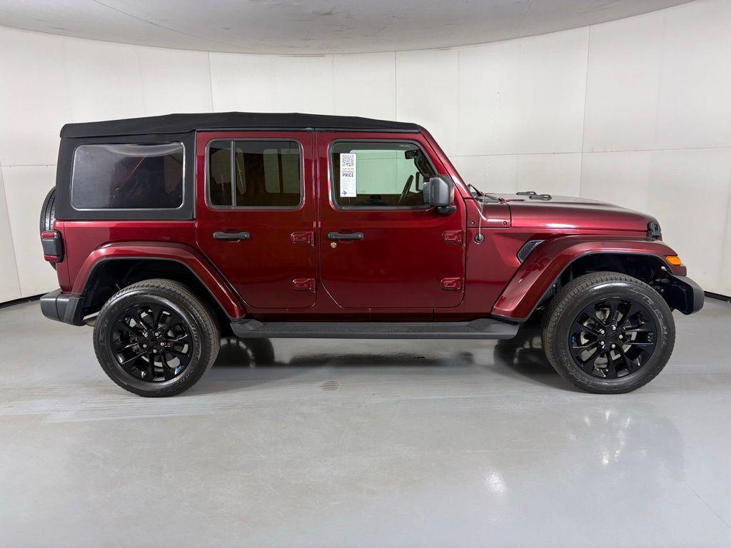 used 2022 Jeep Wrangler Unlimited 4xe car, priced at $23,600