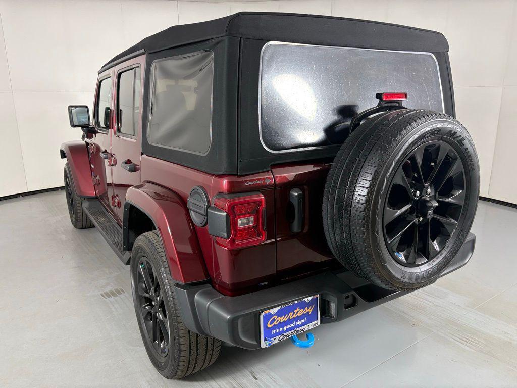 used 2022 Jeep Wrangler Unlimited 4xe car, priced at $23,600