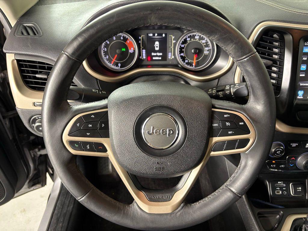 used 2017 Jeep Cherokee car, priced at $8,000