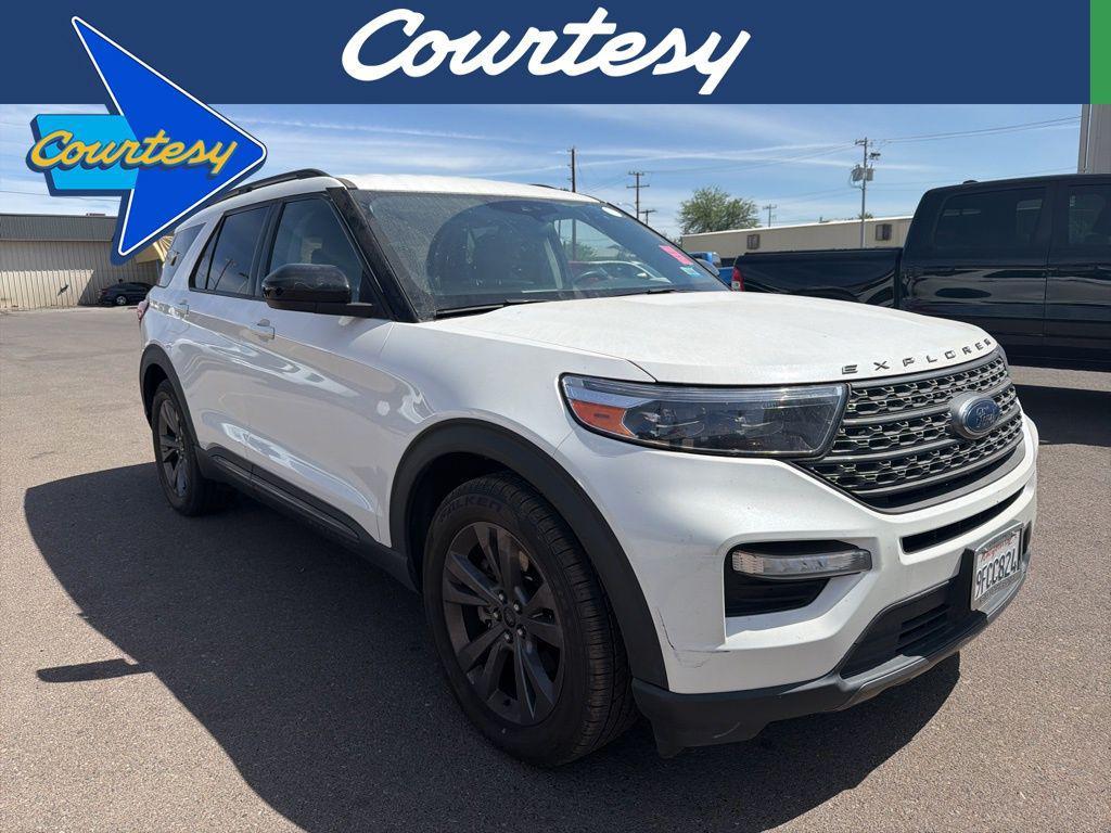 used 2023 Ford Explorer car, priced at $27,500