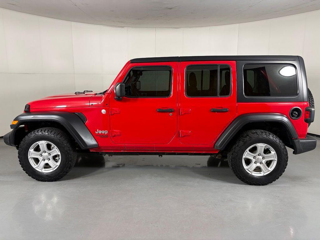 used 2018 Jeep Wrangler Unlimited car, priced at $21,099