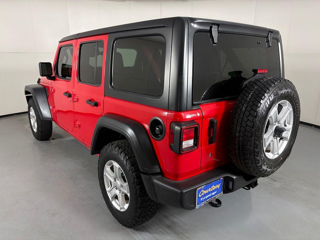 used 2018 Jeep Wrangler Unlimited car, priced at $21,099