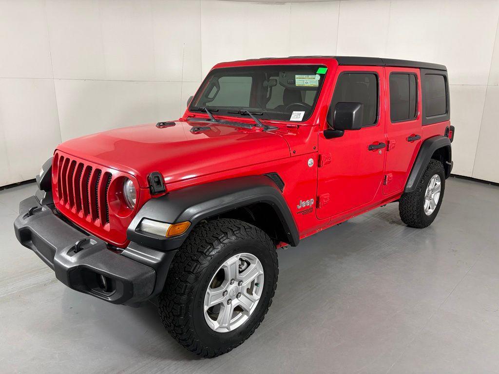 used 2018 Jeep Wrangler Unlimited car, priced at $21,099