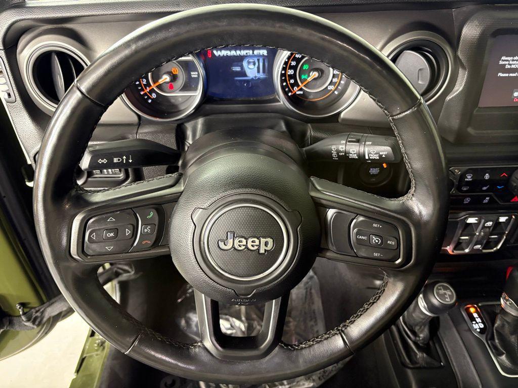 used 2021 Jeep Wrangler car, priced at $24,400