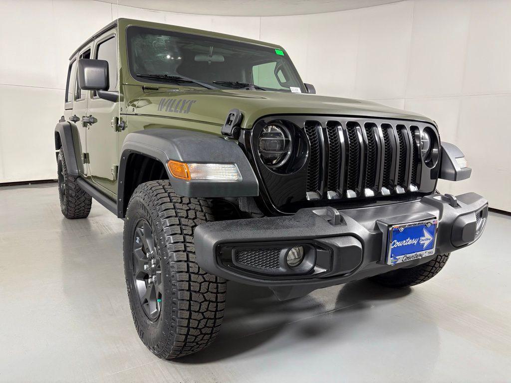 used 2021 Jeep Wrangler car, priced at $24,400