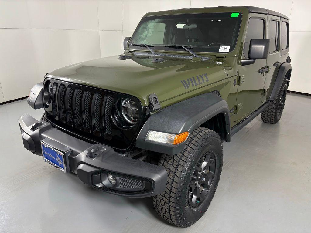 used 2021 Jeep Wrangler car, priced at $24,400