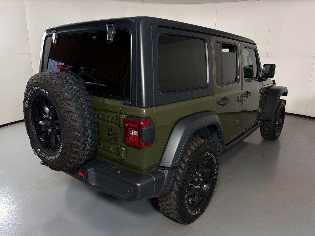 used 2021 Jeep Wrangler car, priced at $24,400