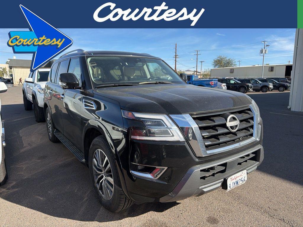 used 2024 Nissan Armada car, priced at $36,000