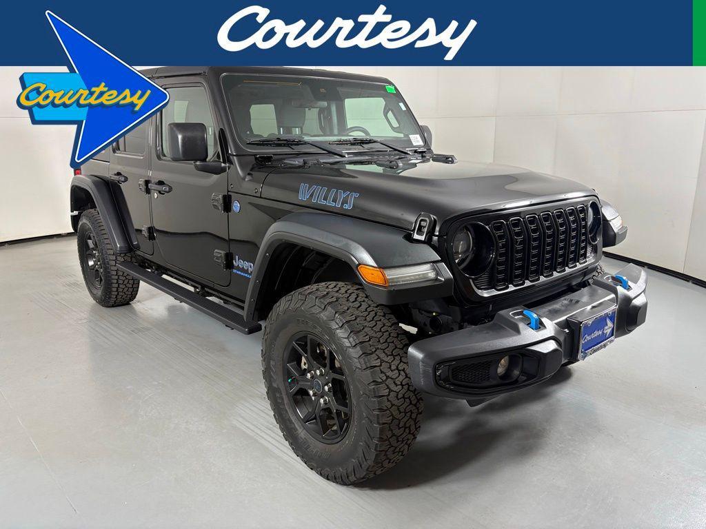 used 2024 Jeep Wrangler 4xe car, priced at $30,000