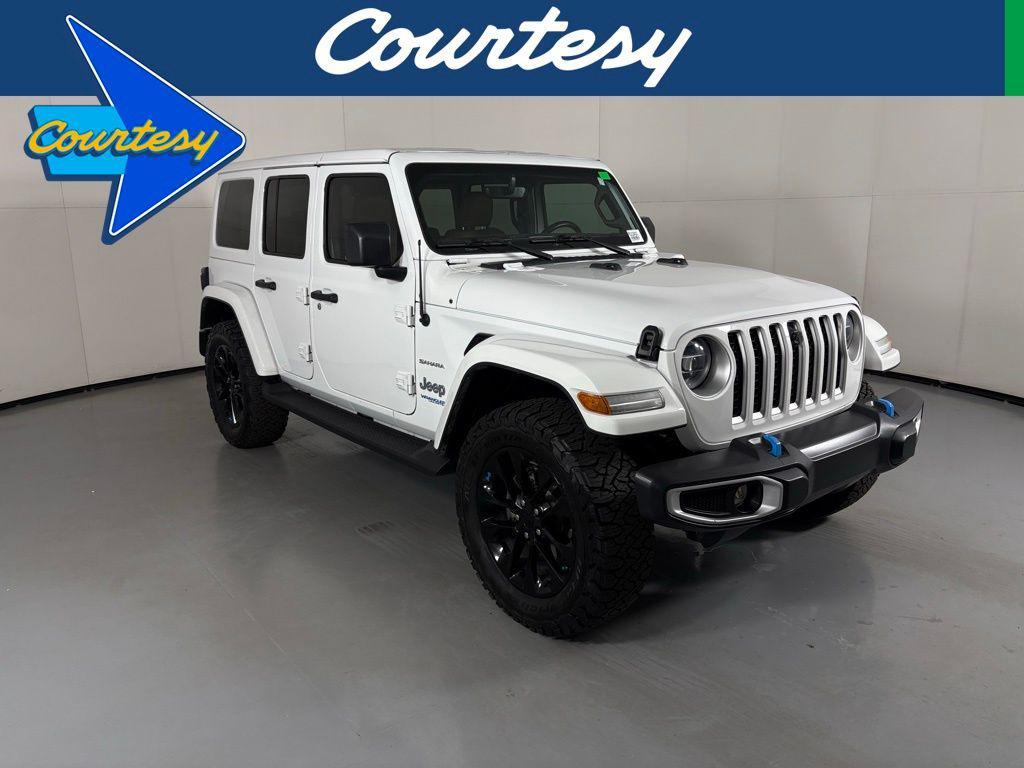 used 2022 Jeep Wrangler Unlimited 4xe car, priced at $27,300