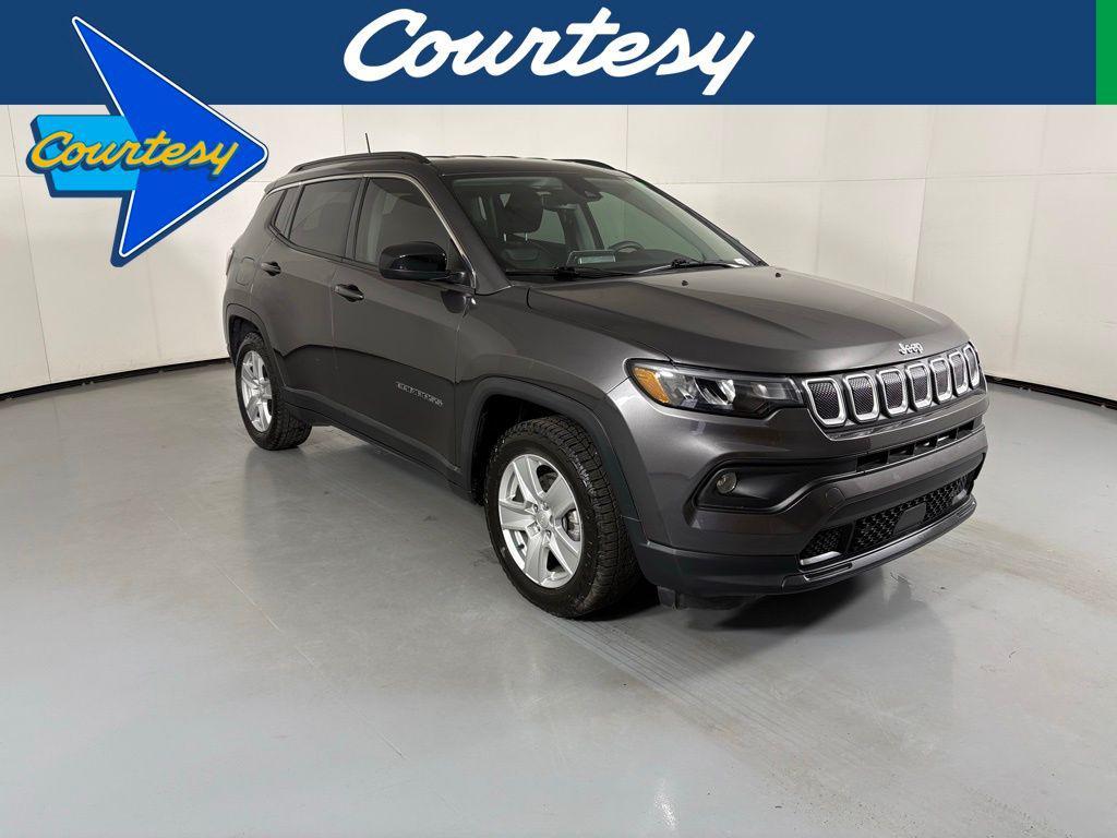 used 2022 Jeep Compass car, priced at $17,900