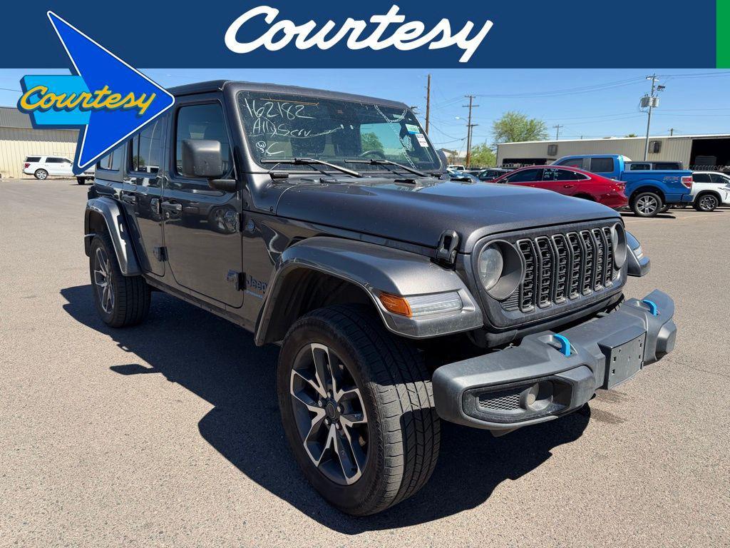 used 2024 Jeep Wrangler 4xe car, priced at $27,000