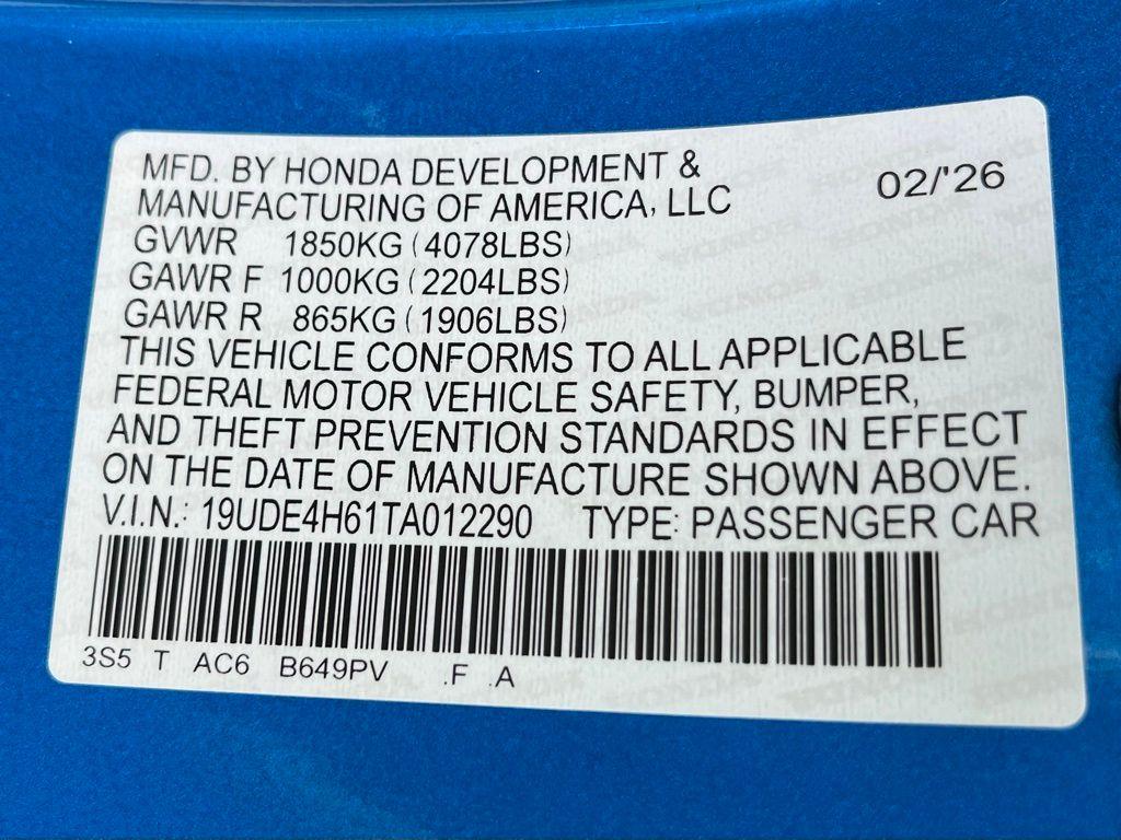 new 2026 Acura Integra car, priced at $41,555