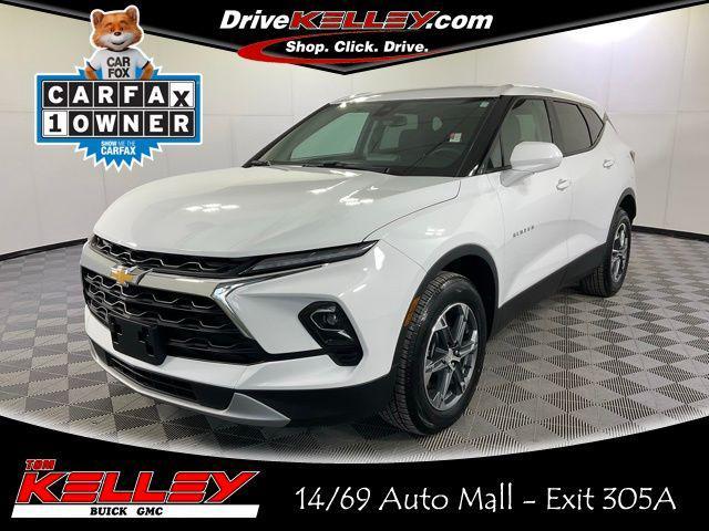 used 2025 Chevrolet Blazer car, priced at $30,449