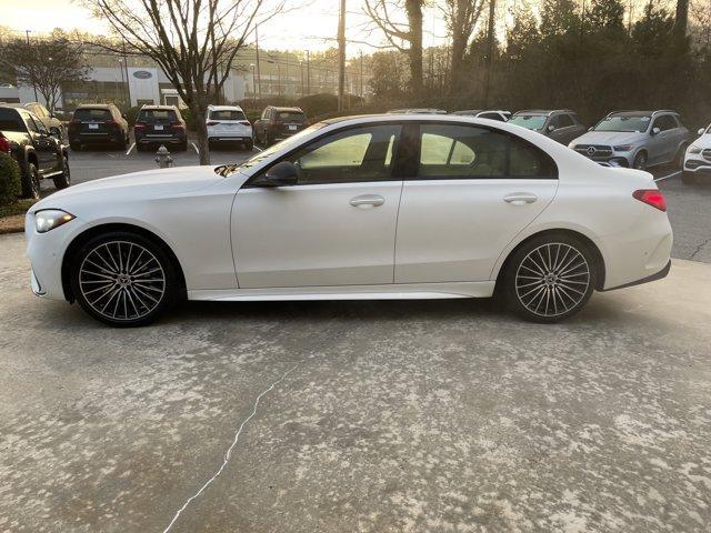 used 2024 Mercedes-Benz C-Class car, priced at $40,900