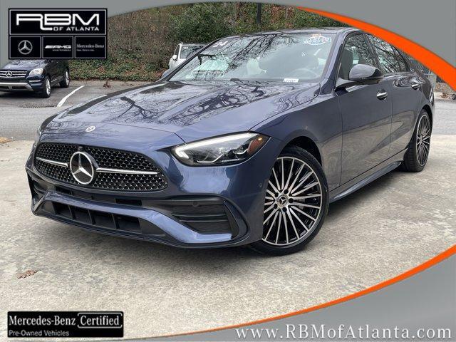 used 2024 Mercedes-Benz C-Class car, priced at $40,900