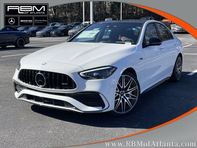 new 2026 Mercedes-Benz AMG C 43 car, priced at $77,035