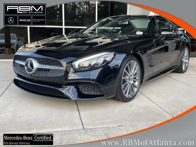 used 2019 Mercedes-Benz SL 550 car, priced at $58,488