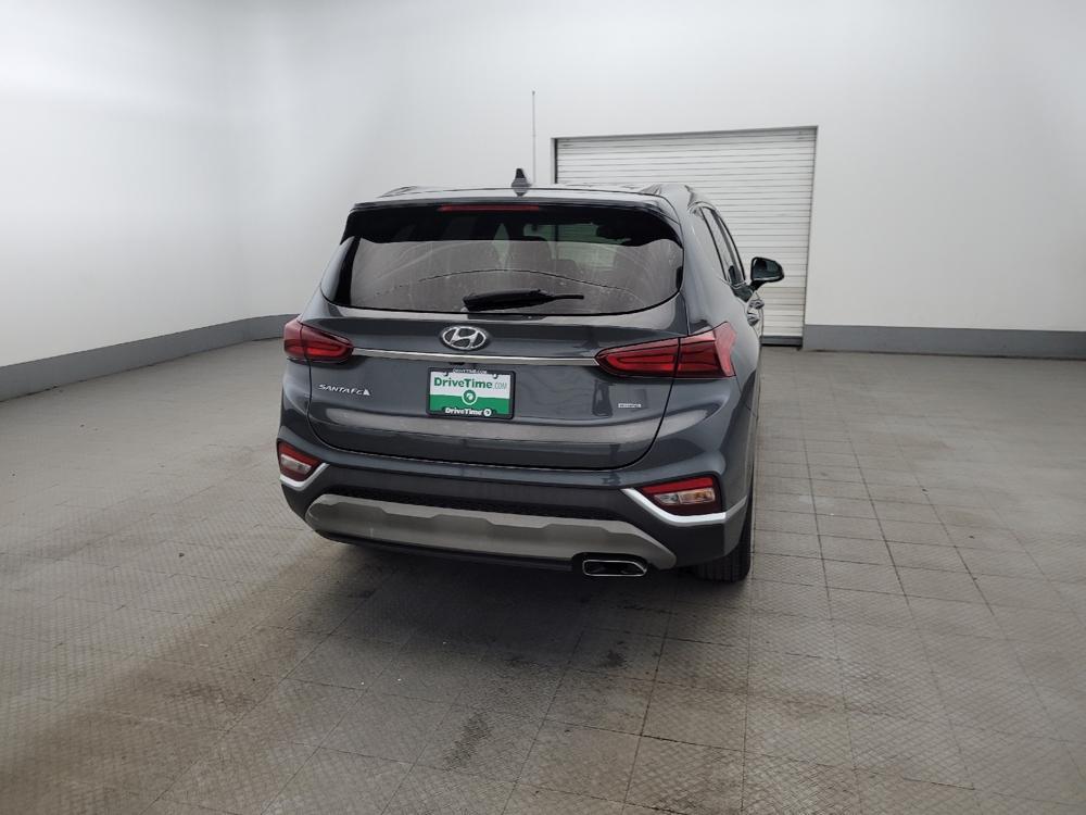 used 2019 Hyundai Santa Fe car, priced at $16,495