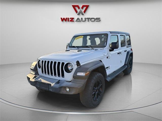 used 2021 Jeep Wrangler Unlimited car, priced at $26,507