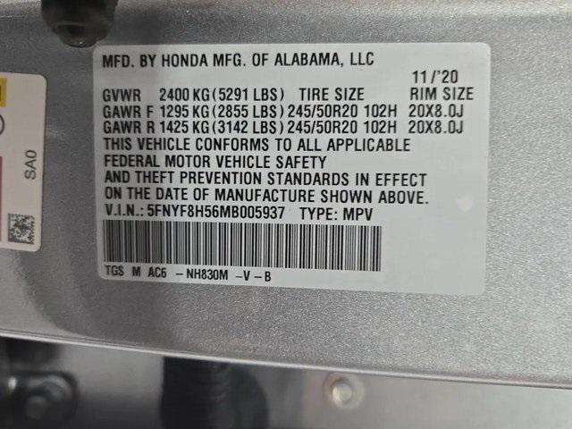 used 2021 Honda Passport car, priced at $25,998