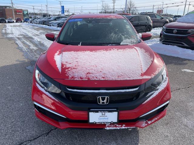 used 2021 Honda Civic car, priced at $21,468