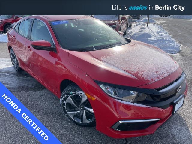 used 2021 Honda Civic car, priced at $21,468