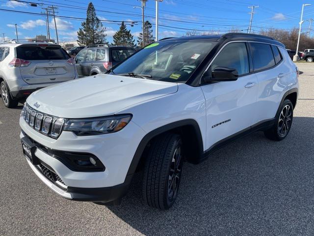 used 2022 Jeep Compass car, priced at $22,498