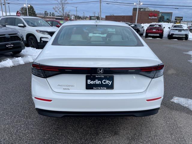 used 2024 Honda Accord car, priced at $25,646