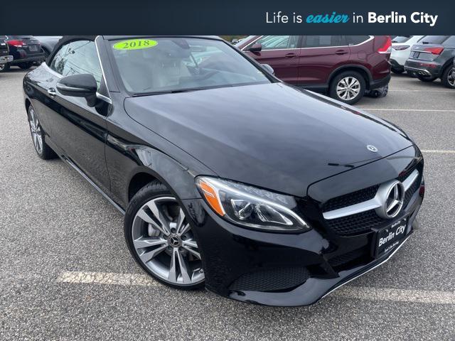 used 2018 Mercedes-Benz C-Class car, priced at $25,998