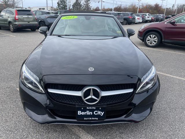 used 2018 Mercedes-Benz C-Class car, priced at $25,998