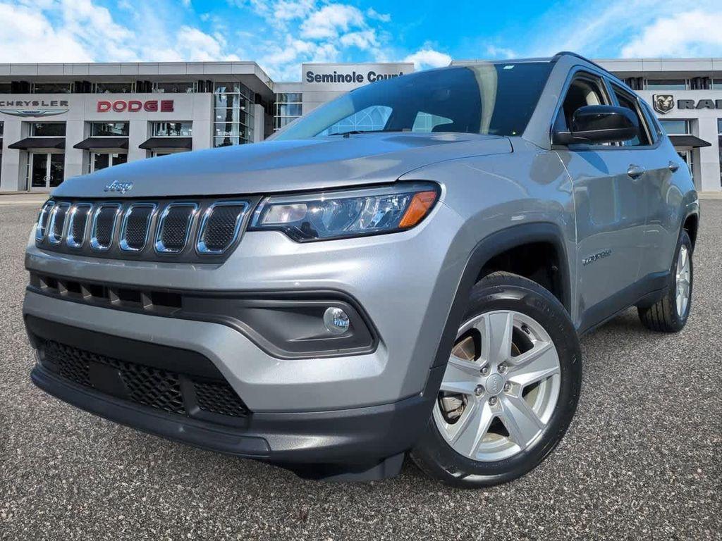 used 2022 Jeep Compass car, priced at $18,787