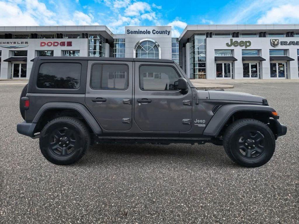used 2020 Jeep Wrangler Unlimited car, priced at $20,995