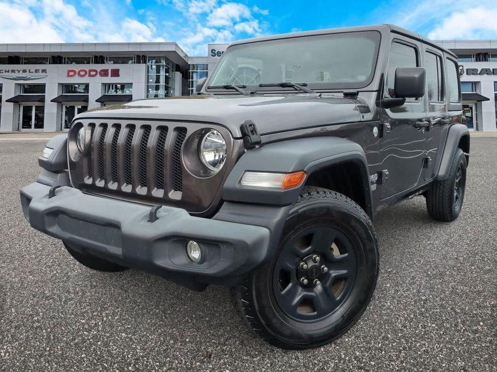 used 2020 Jeep Wrangler Unlimited car, priced at $20,995