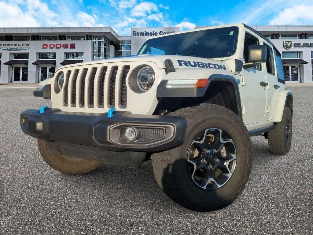 used 2022 Jeep Wrangler Unlimited 4xe car, priced at $31,788