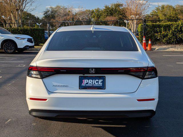 used 2023 Honda Accord car, priced at $23,998