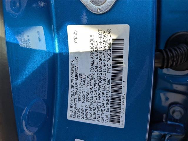 new 2026 Acura Integra car, priced at $40,995